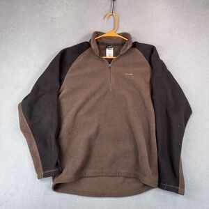 Patagonia Capilene Pullover Sweater Mens Medium Fleece Half Zip Outdoor Hiking